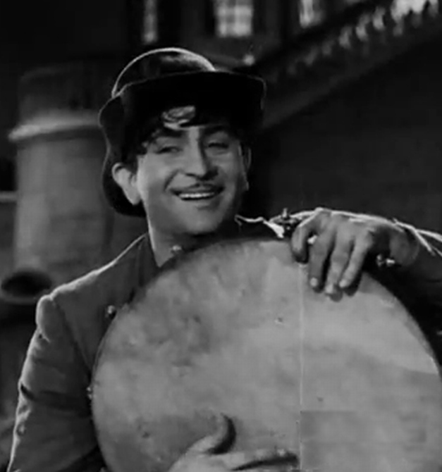 Raj Kapoor in Shree 420