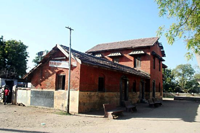 The Bhagavatacharya Narayanacharya High School, the co-ed Gujarati-medium school that Modi attended.