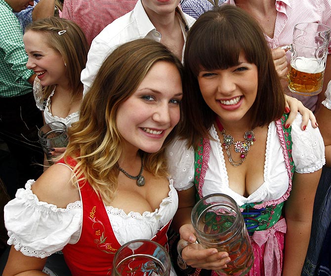 PHOTOS: At world's largest BEER party... CHEERS!