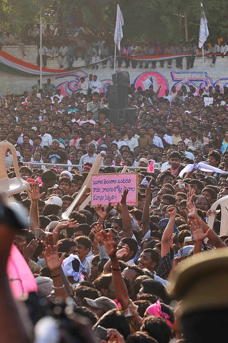 If not you, NDA will give us our state: Telangana rally warns Congress