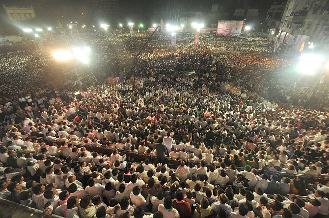 If not you, NDA will give us our state: Telangana rally warns Congress