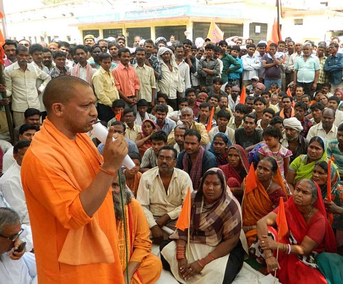 Why no 'BJPwallah' would comment on this yogi... or his politics