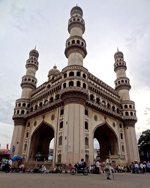 The Charminar monument in Hyderabad