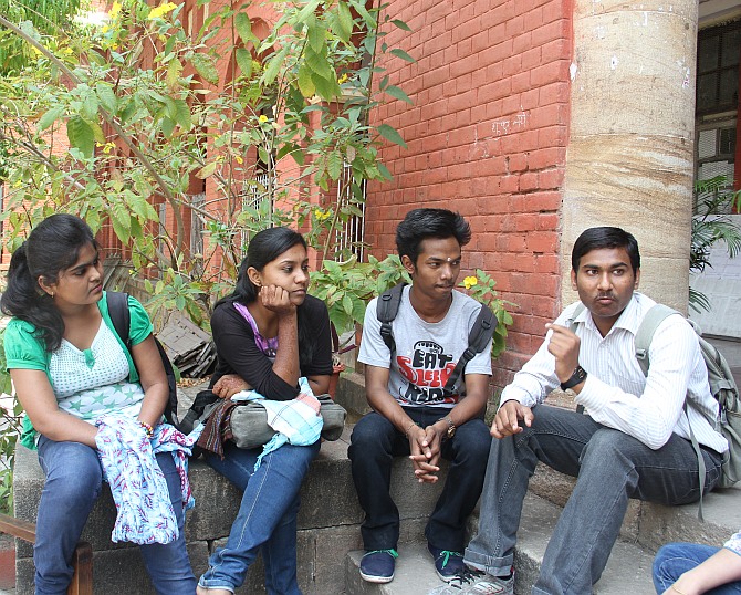 College students Piyush Waghmare, Shubham Chapekar, Priyanka Gajbhiye and Rajaswita Kengale believe that Election 2014 is different from earlier elections.