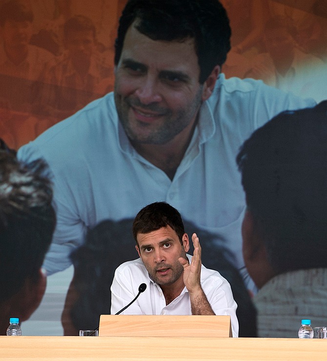 TV interview # 2: Rahul goes after Modi, drags in Adani