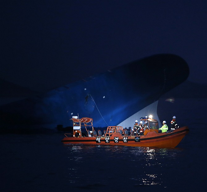 Hopes drown with South Korean ferry for hundreds