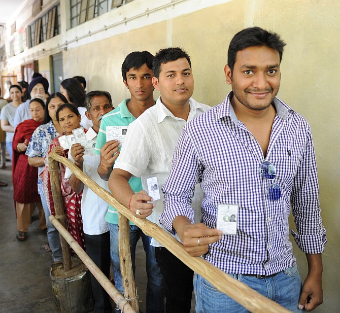 Moderate to high turnout in 5th phase of LS polls