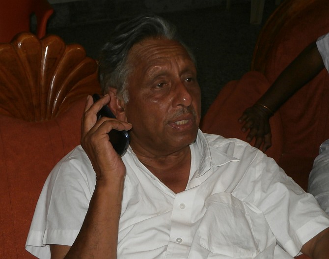 Mani Shankar Aiyar, diplomat and politician.