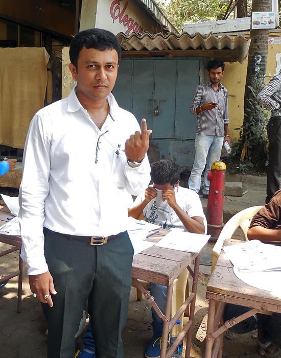 Upendra Lokegaonkar feels the voting percentage will go up after 4 pm in Mumbai