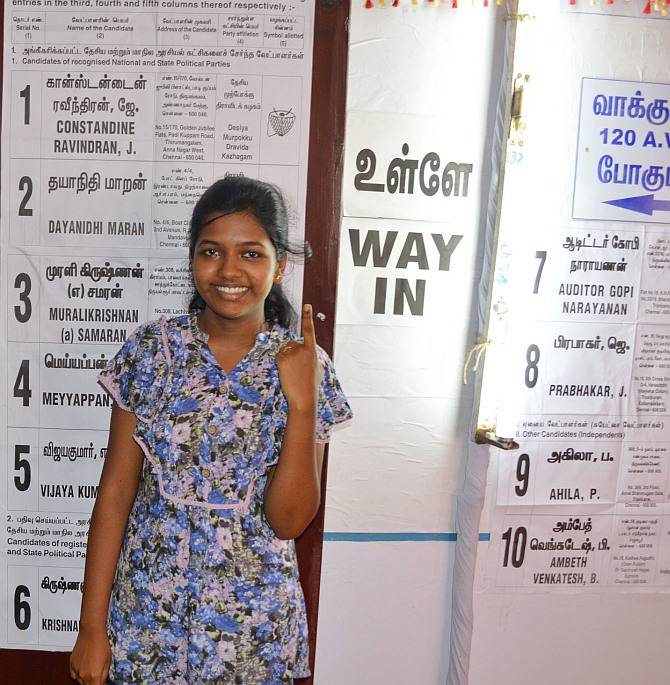 Sixth phase: Puducherry records 83 pc polling, Mumbai lags at 53 pc