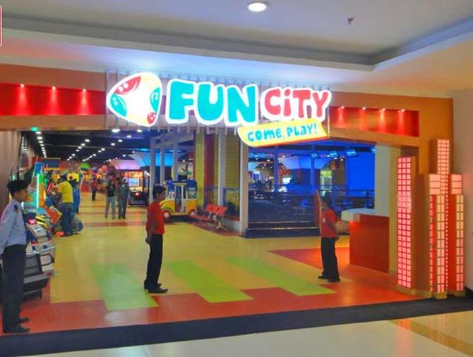 The play zone at the mall in Goregaon