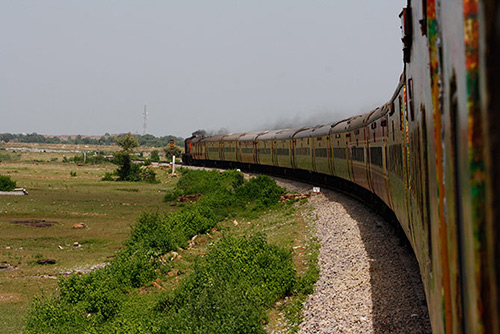 The Mumbai-Allahabad Duronto Express.
