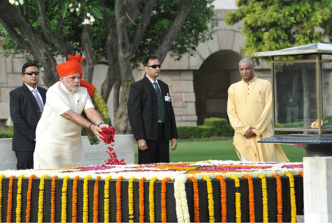 How PM Modi celebrated Independence Day