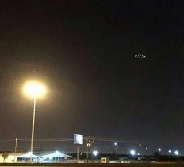 Was that a UFO flying over Texas?