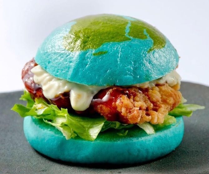 The Blue Burger from Japan is out of this world