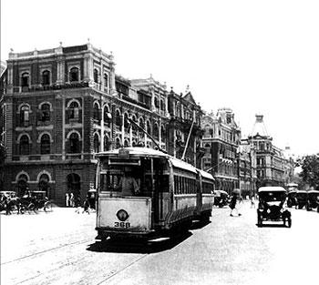 Trams in Bombay