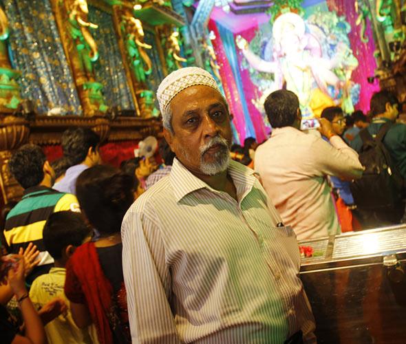 Shabbir Shirazi, a Ganesha devotee