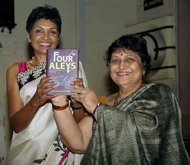 Suraksha Giri launches Renu Kurien Balakrishnan's Four Aleys.