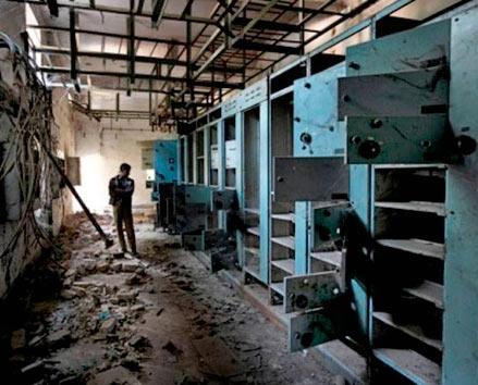 Inside the Union Carbide plant in Bhopal