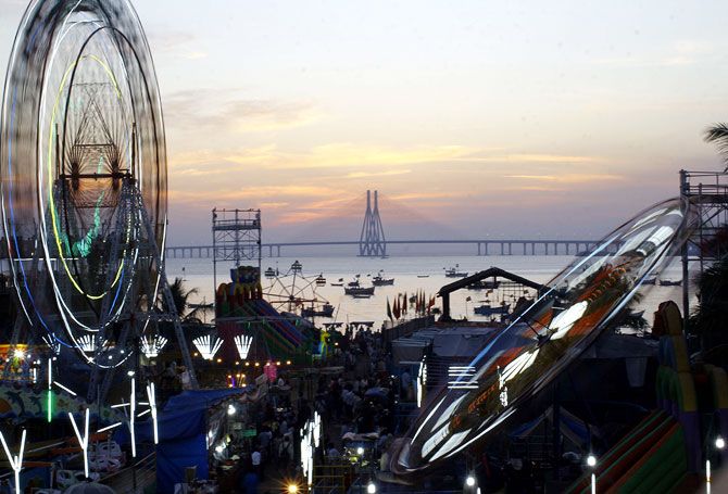 The fair in Mumbai in full fare