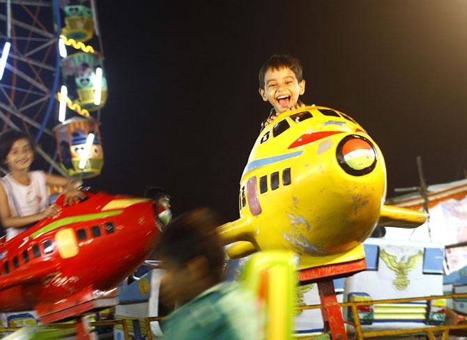 The fair in Mumbai in full fare