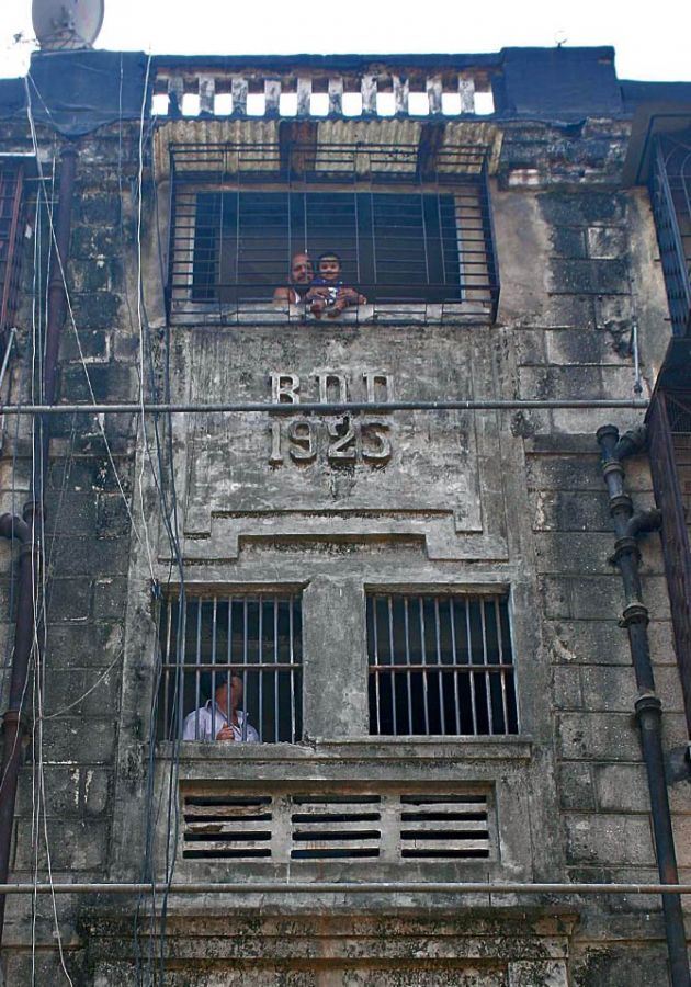 The BDD chawl building built in 1925
