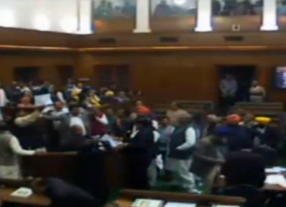 Jan Lokpal Bill fizzles out in Delhi Assembly