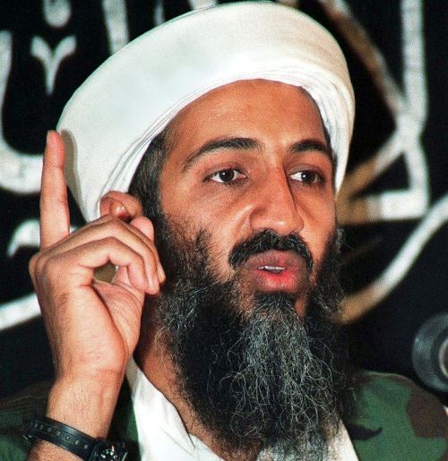 Al Qaeda's late leader Osama bin Laden.