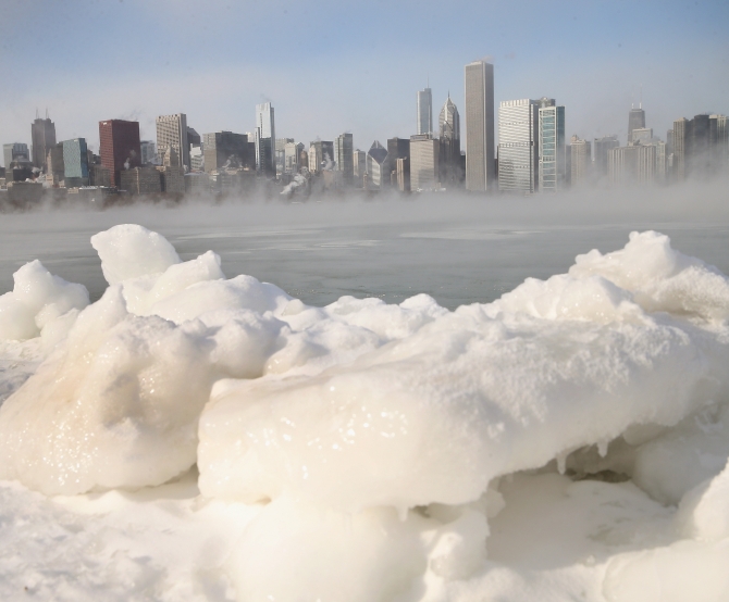 POLAR FREEZE: Here's a glimpse from the ice age   