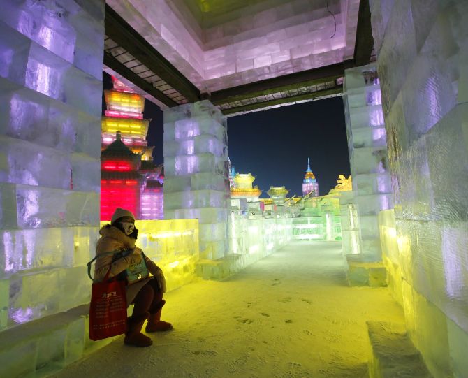 Now that's cool! China's fantabulous SNOW festival