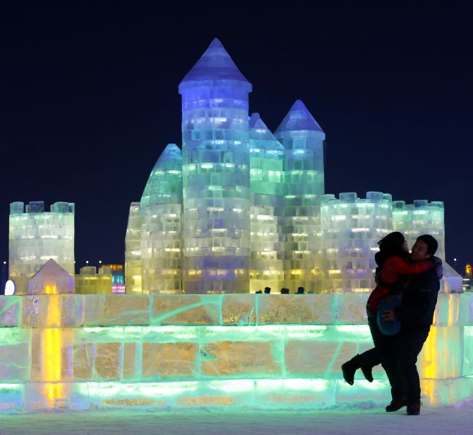 Now that's cool! China's fantabulous SNOW festival
