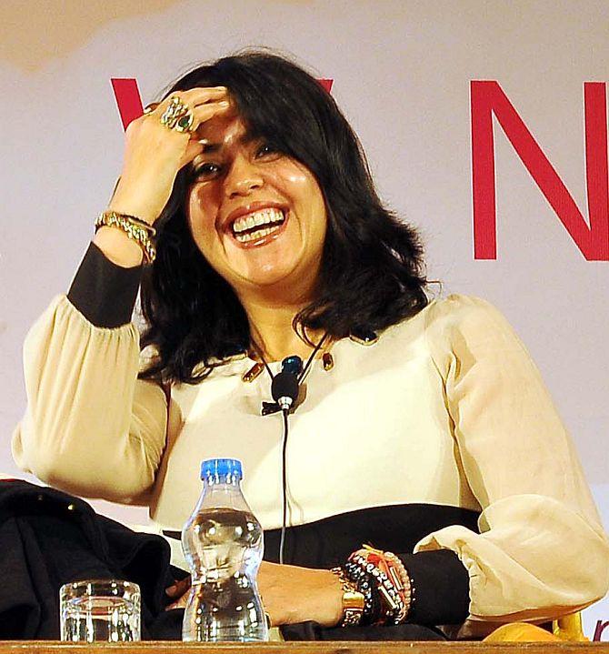 Producer Ekta Kapoor at the Jaipur Literature Festival