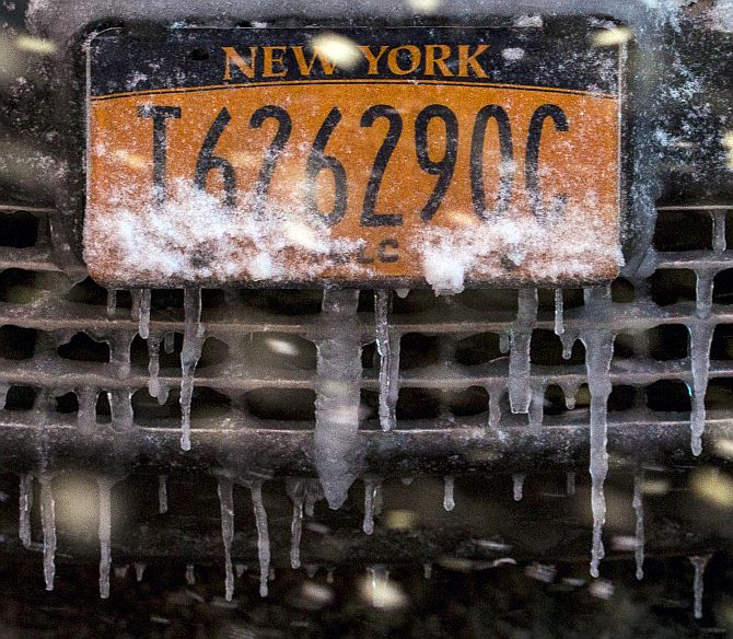 Brrrr... From NYC to Washington, it's freezing again