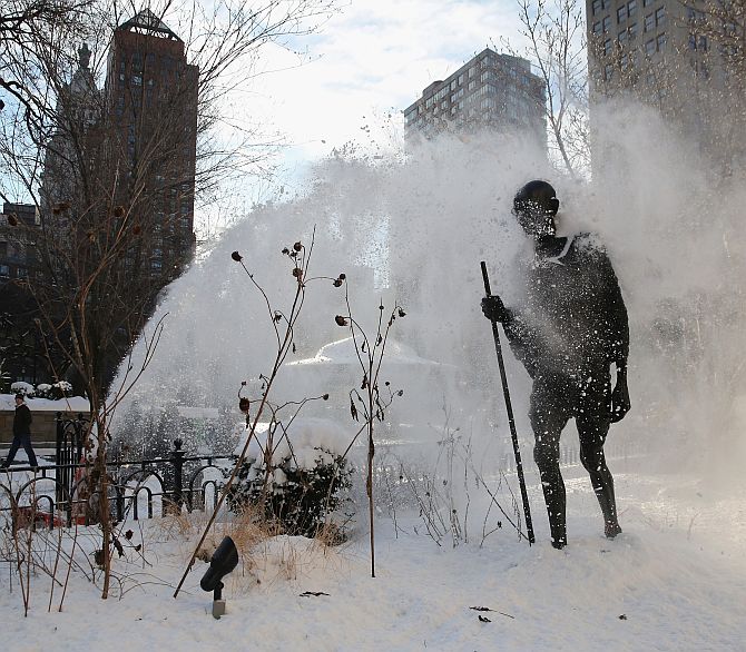 Brrrr... From NYC to Washington, it's freezing again