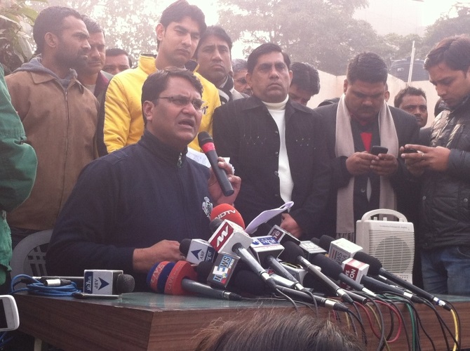 Vinod Kumar Binny has been expelled from the party