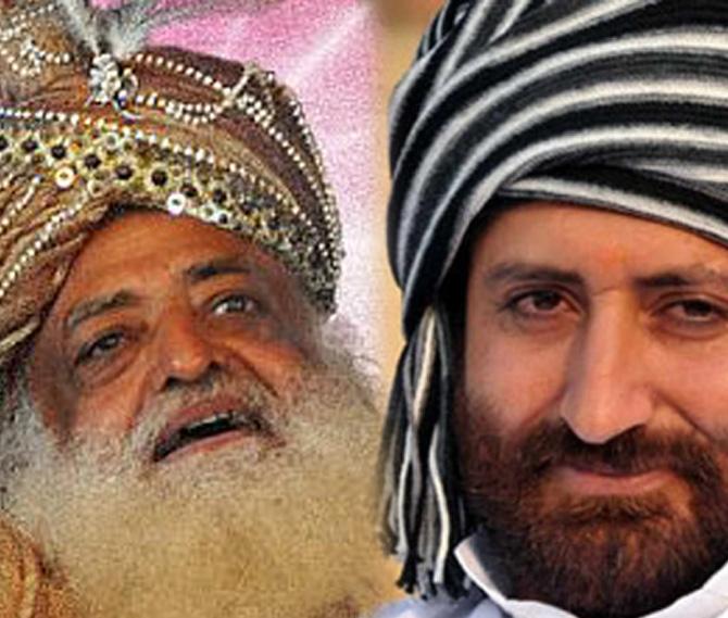 Asaram and his son Narayan Sai