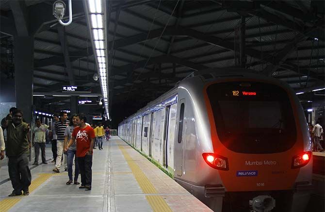 Mumbai Metro was inaugurated earlier in June. 