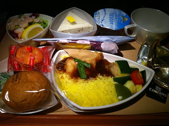 MYTH BUSTED: Airline food is stale, soggy