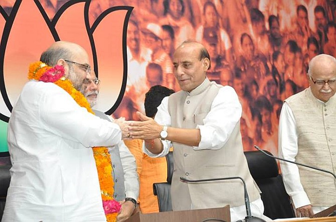 Amit Shah is BJP's new president