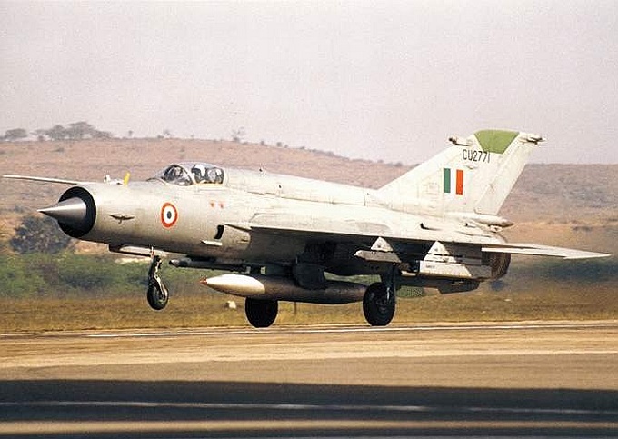 Indian Air Force's MiG-21 fighter jet