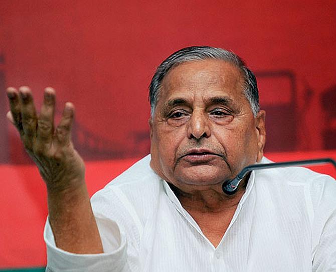 Mulayam Singh Yadav. File pic