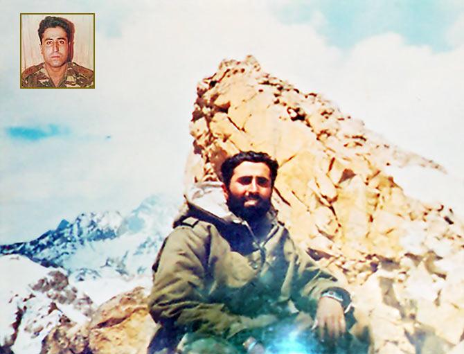 Captain Vikram Batra in the Drass sector