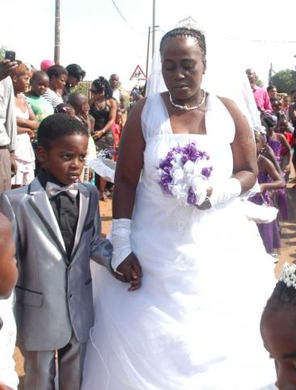 What an age gap! Nine-year-old weds 62-year-old woman