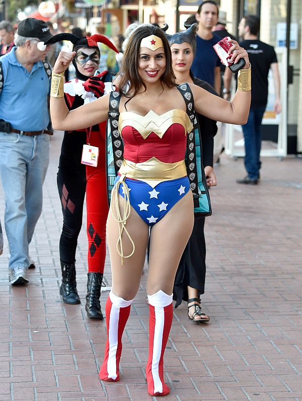 Guests attend Day 1 of Comic-Con International 2014 on July 24, 2014 in San Diego, California