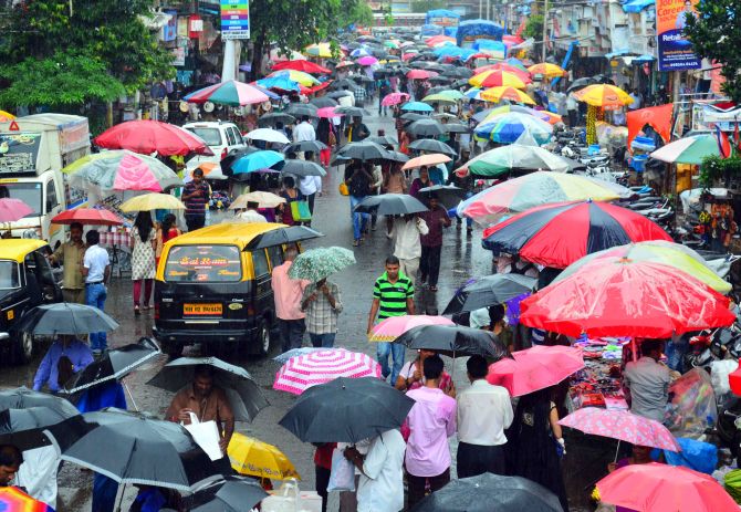 PHOTOS: In Mumbai, when it rains, it pours!