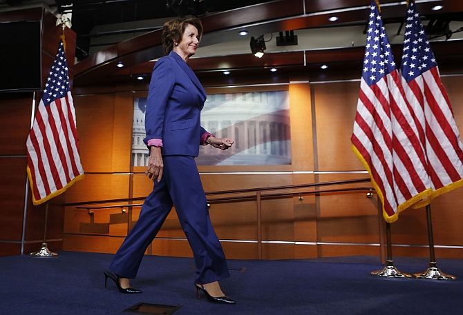 US House Minority Leader Nancy Pelosi 