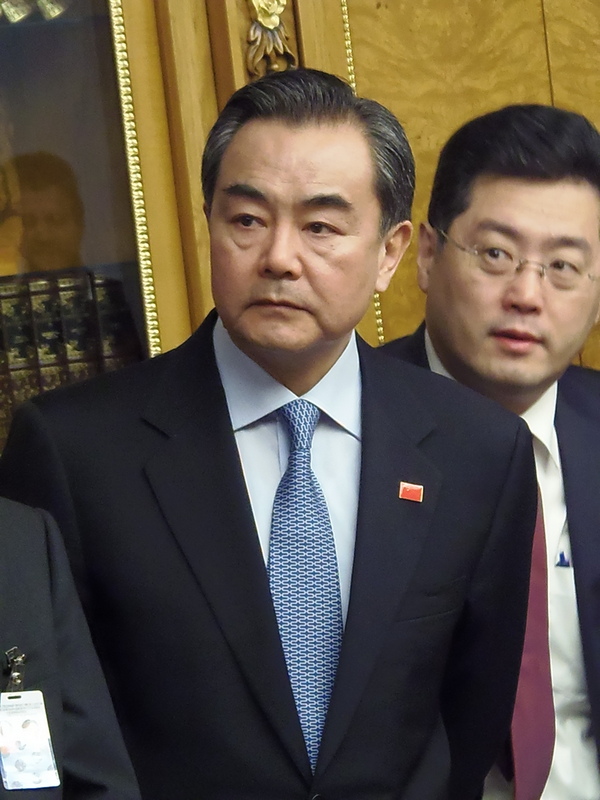 China foreign minister Wang Yi