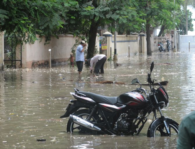 PHOTOS: It hasn't rained but Mumbai's already flooded