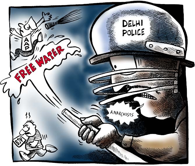 Uttam's Take: When AAP and BJP clashed...