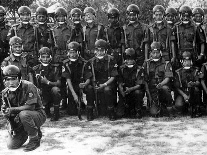 An undated photograph of the Special Frontier Force.